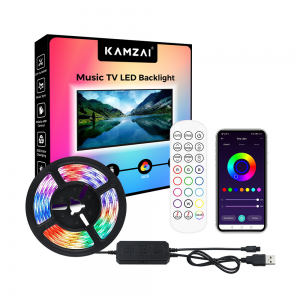 Kamzai TV LED Strip Lights Music Sync